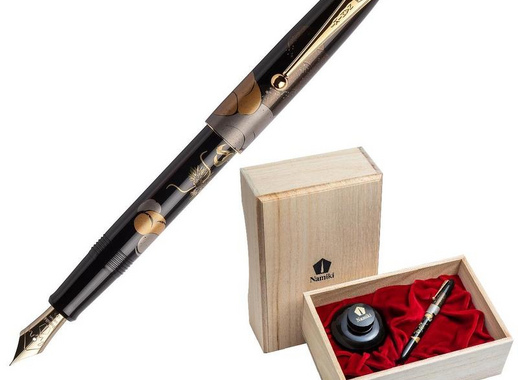 Ручка перьевая Namiki Tradition Dragon and cumulus цвет чернил черный цвет корпуса черный